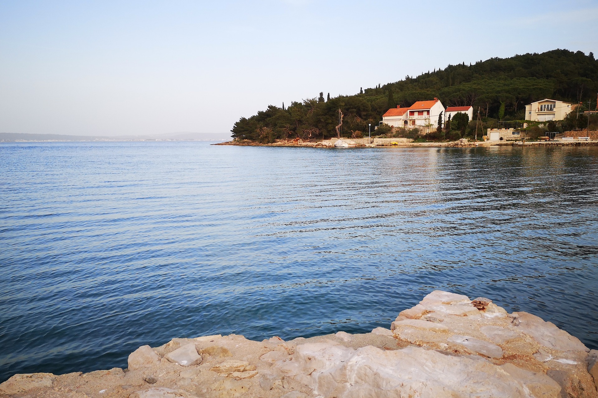 Calm Adriatic sea