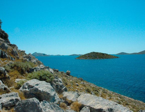 Croatian coastline near Kornati